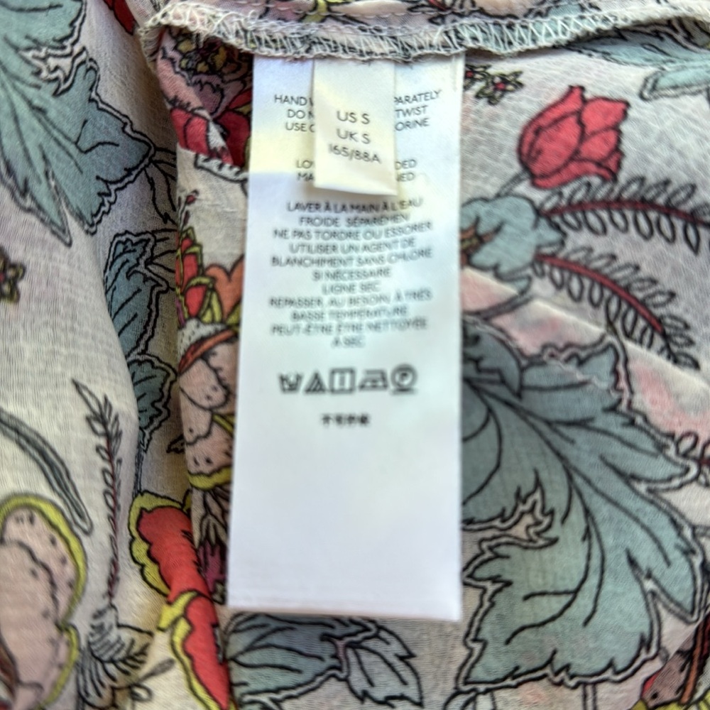 ☮️ Free People; BEAUTIFUL & Romantic “Earthfolk” Floral Maxi Dress in Sz. Small! - Picture 8 of 16
